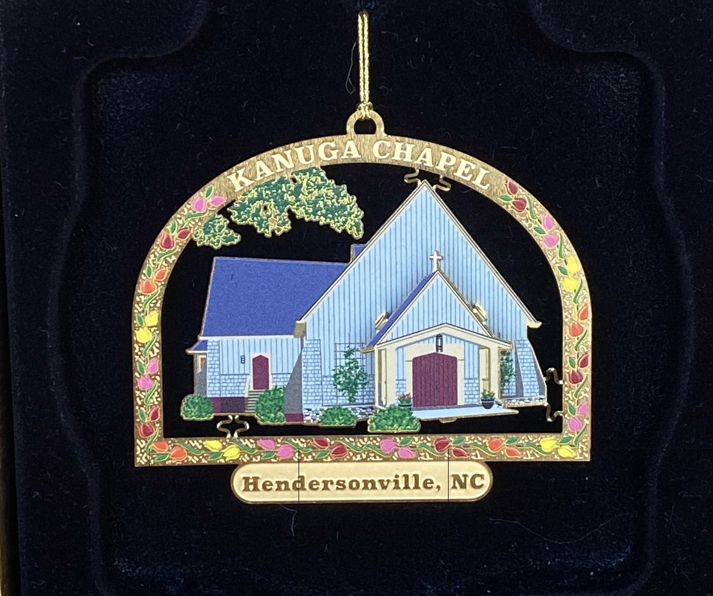 813 Chapel Ornaments Brass