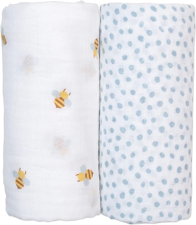 813 Lulujo Swaddles Dots