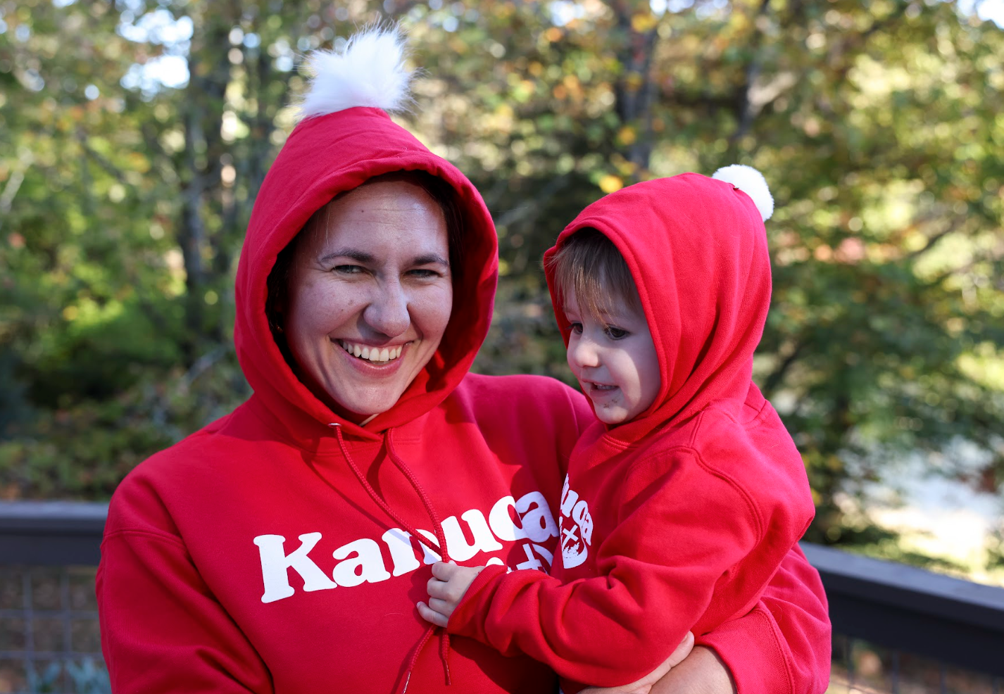 Red Kanuga Sweatshirt Hoodie - Youth Sizes