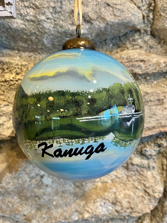 813 Glass Globe, Kanuga Lake