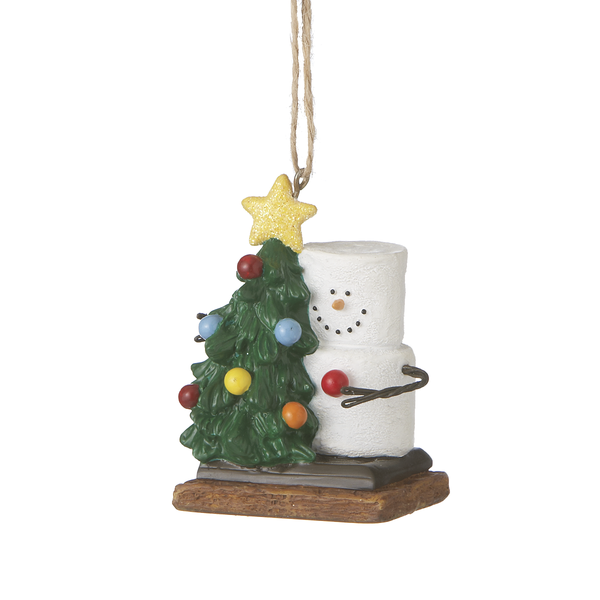 813 S'more with Tree ornament