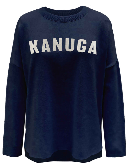 Everyday Relaxed SWTR, Navy/Natural KANUGA, Large