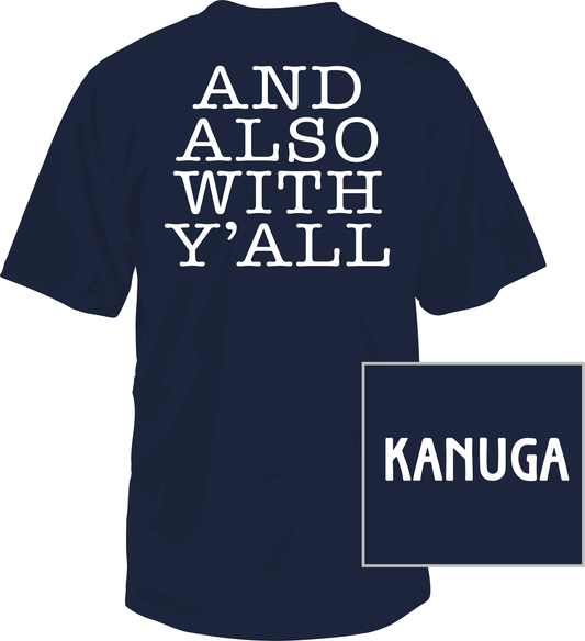 Short Sleeve, T-Shirt, Y'ALL, Navy, Gildan, Youth S