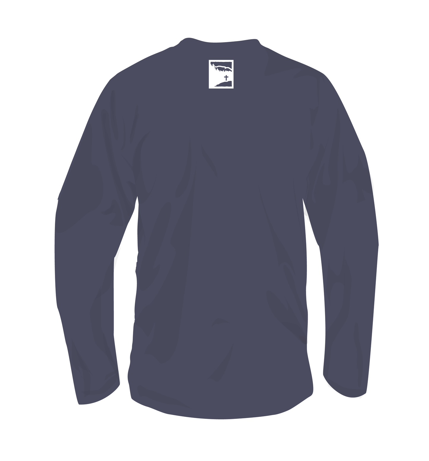 Long Sleeve, T-Shirt, Kanuga modern, Bella, navy tri-blend Adult L