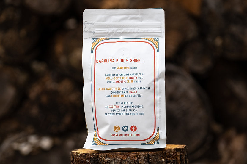 Coffee - Carolina Bloom Shine, ground, 1 lb