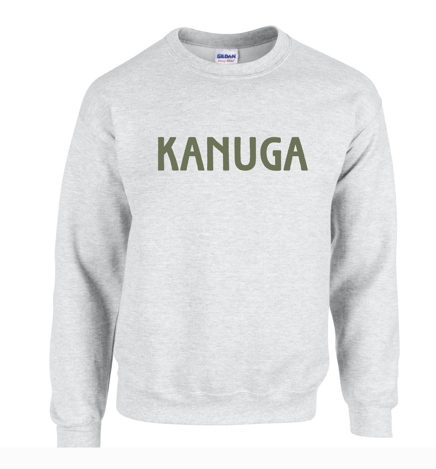 Sweat Shirt, Kanuga Green Ink, Gildan, Ash, Adult XXXL