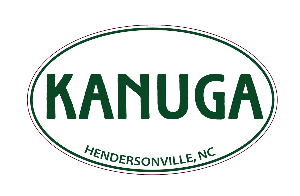 Decal, 3" x 5" Oval, Kanuga