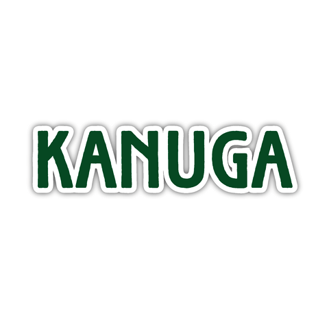 Kanuga Decal, Die Cut