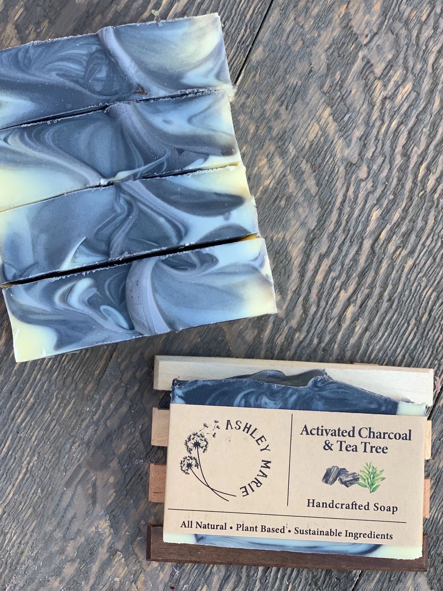 Handmade Soap Activated Charcoal & Tea Tree