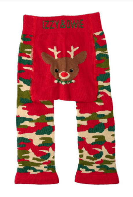 Leggings, Christmas Camo Reindeer 12-24 Months