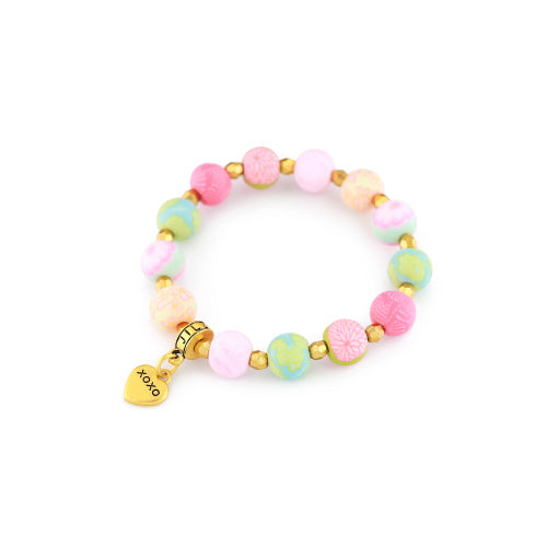 Bracelet - GIRLS Clay Bead - Flower Power