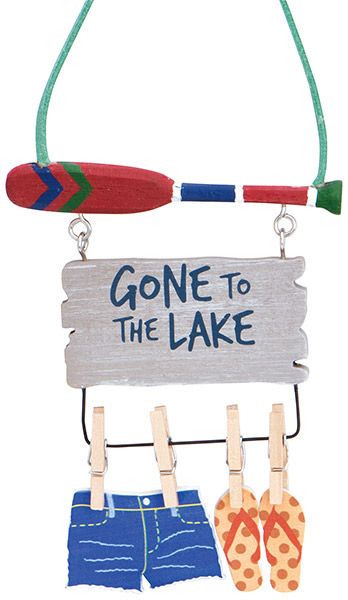 Gone to the Lake Ornament