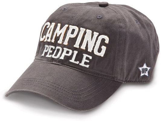 WP Hat - Camping People, Dark Gray