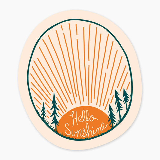 Hello Sunshine - 3 in Stickers