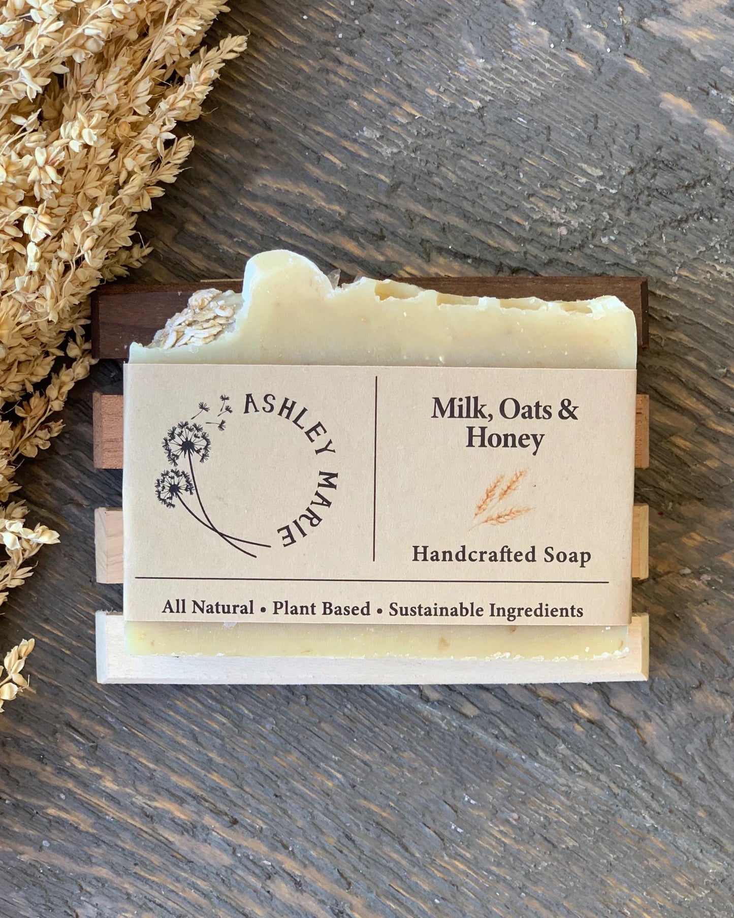 Handmade Soap Milk, Oats & Honey