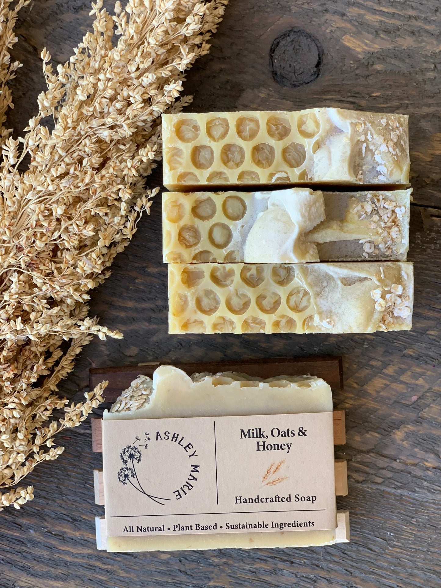 Handmade Soap Milk, Oats & Honey