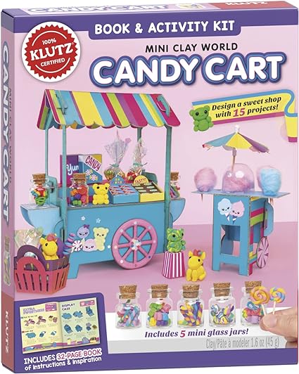 Mini Clay World Candy Cart