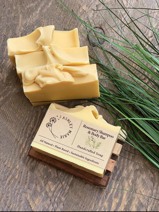 Handmade Soap Rosemary Shampoo & Body Bar