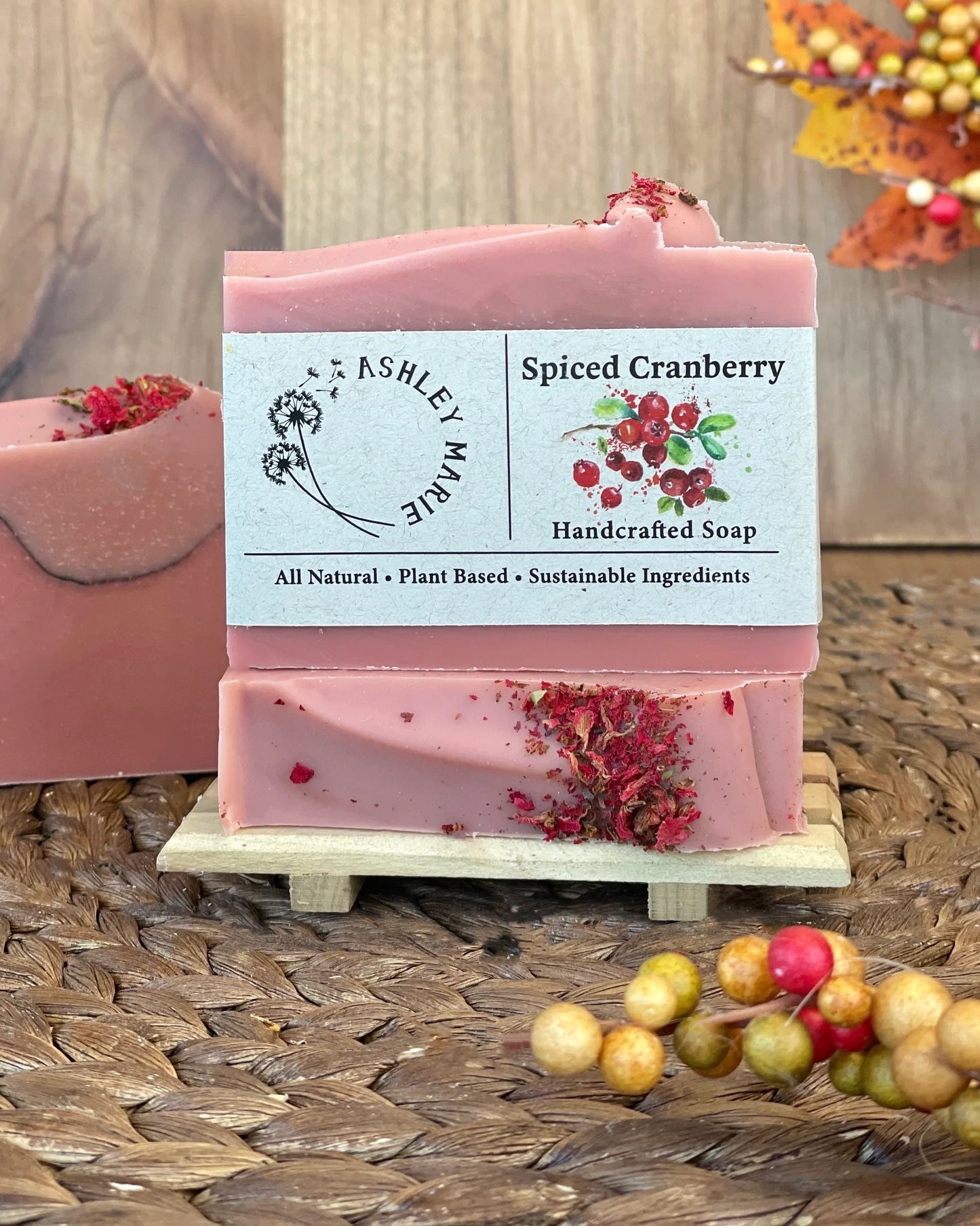 Handmade Soap Spiced Cranberry