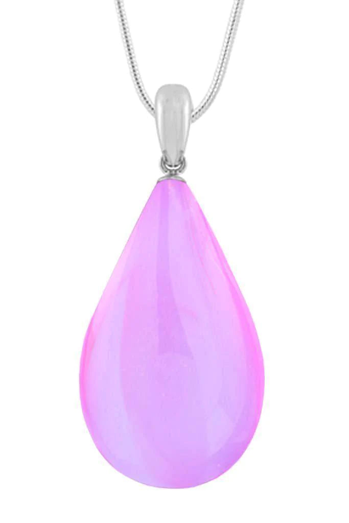 Drop Pendant, Polished Pink, Large