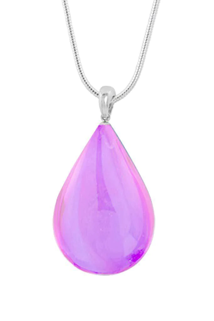 Drop Pendant, Polished Pink, Medium