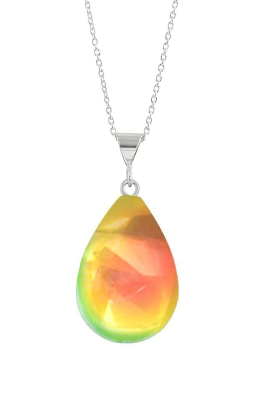 Drop Pendant, Polished Fire, Small