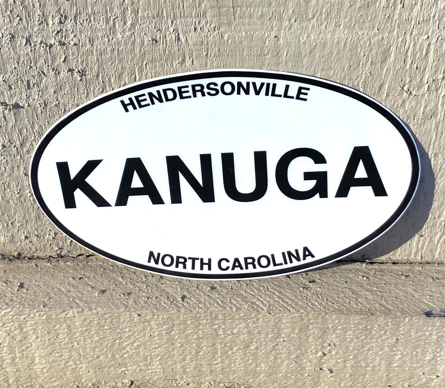 Decal, Euro Kanuga Oval