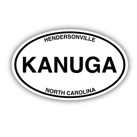 Decal, Euro Kanuga Oval